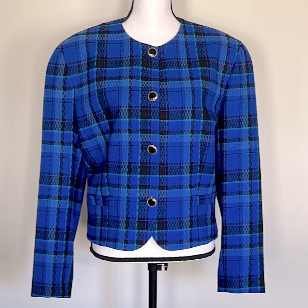 Pendleton Wool Crop Vintage Jacket - image 1